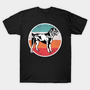 Vintage Retro Rottweiler T-Shirt